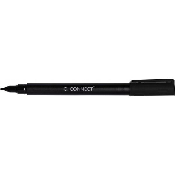 Q-Connect Marker do płyt CD/DVD Q-CONNECT, F, 0,6mm (linia), czarny 7922366 5705831133211