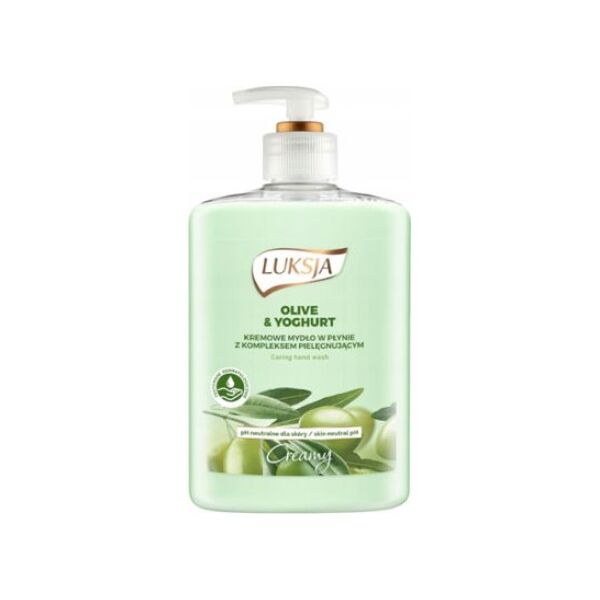 Luksja Mydło w płynie Creme, oliwka i jogurt, 500ml 8013562 5900998007195