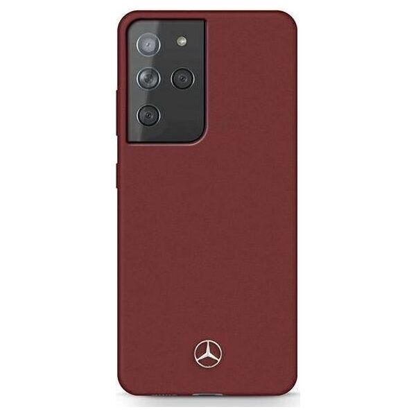 Mercedes Mercedes MEHCS21LSILRE S21 Ultra G998 czerwony/red hardcase Silicone Line 8075502 3700740497913