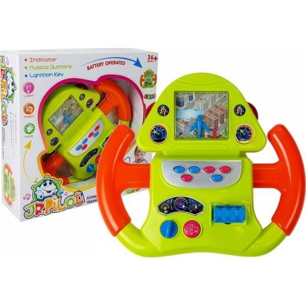 Lean Sport Symulator Lotów interaktywny Kierownica Efekty Dźwiękowe Świetlne (7573) 8123437 5905214979041