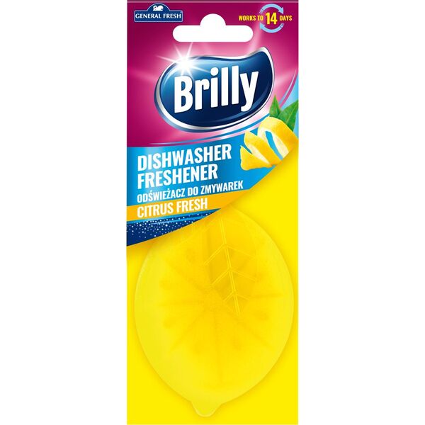General Fresh GENERAL FRESH Brilly Citrus Fresh 1szt - odświeżacz do zmywarek 8131507 5900785939005