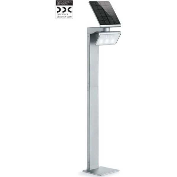 Steinel Oprawa solarna LED 1,2W Steinel XSolar GL-S z czujnikiem srebrna 8198701 4007841671211