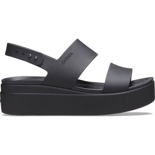 Crocs Sandały sportowe damskie Brooklyn Low Wedge czarne r. 36.5 8339480 191448544932