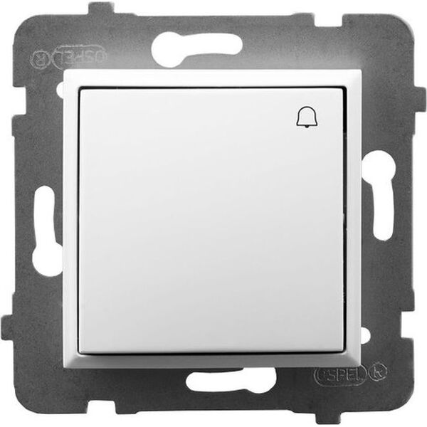 Ospel ARIA Przycisk /dzwonek/ biały ŁP-6U/m/00 8367399 5907577482091