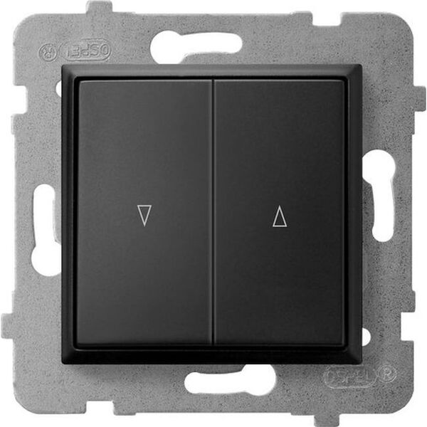 Ospel ARIA Łącznik żaluzjowy z blokadą mechaniczną czarny metalik ŁP-7UB/m/33 8369847 5907577483999