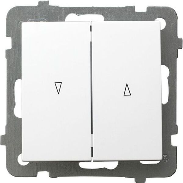 Ospel AS Łącznik żaluzjowy /z blokadą mechaniczną/ biały ŁP-7GB/m/00 8369858 5907577479060