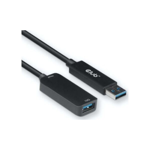 Kabel USB Club 3D USB-A - USB-A 5 m Czarny (CAC-1411) 8403682 8719214471675