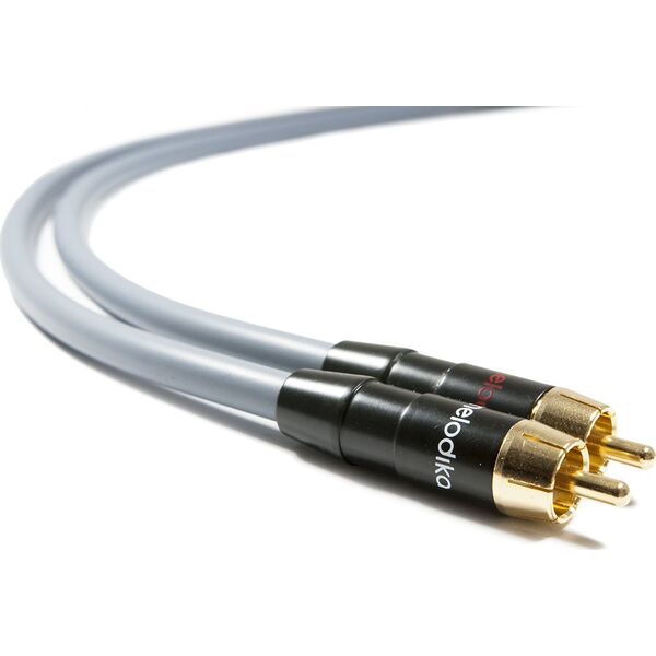 Kabel Melodika RCA (Cinch) x2 - RCA (Cinch) x2 3m szary 8464544 5907609007209