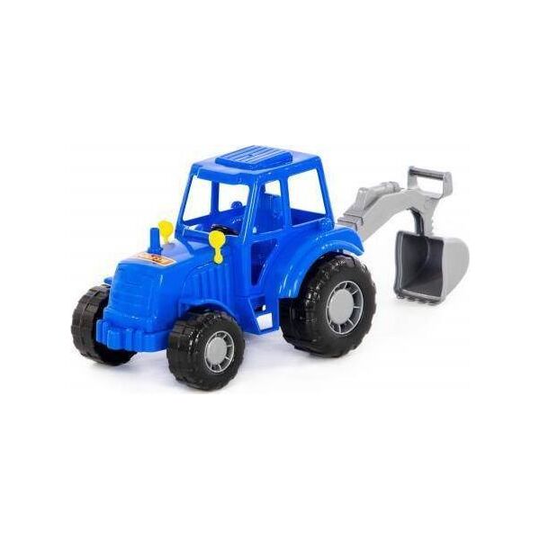 Polesie Polesie 84873 Traktor-koparka Majster niebieski w siatce 8485856 4810344084873