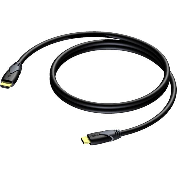 Kabel Procab HDMI - HDMI 5m czarny (CLV100/5) 8500853 5414795024830