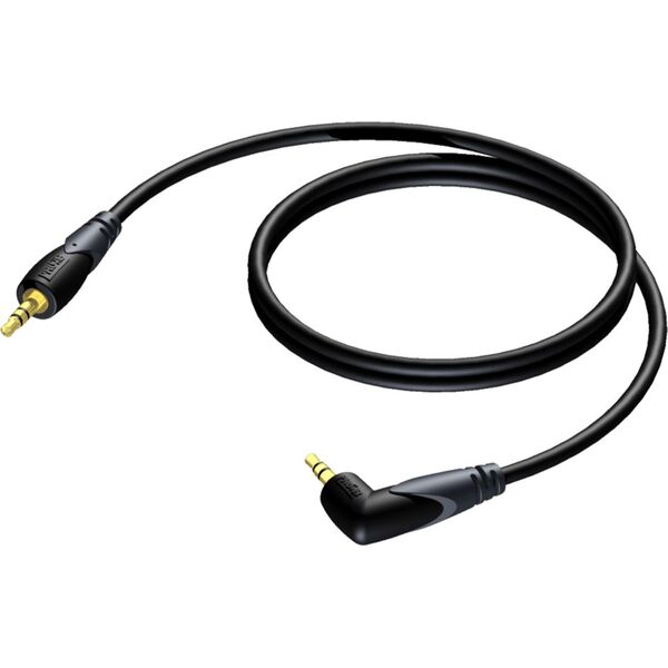 Kabel Procab Jack 3.5mm - Jack 3.5mm 1.5m czarny (CLA718/1.5) 8500902 5414795030145