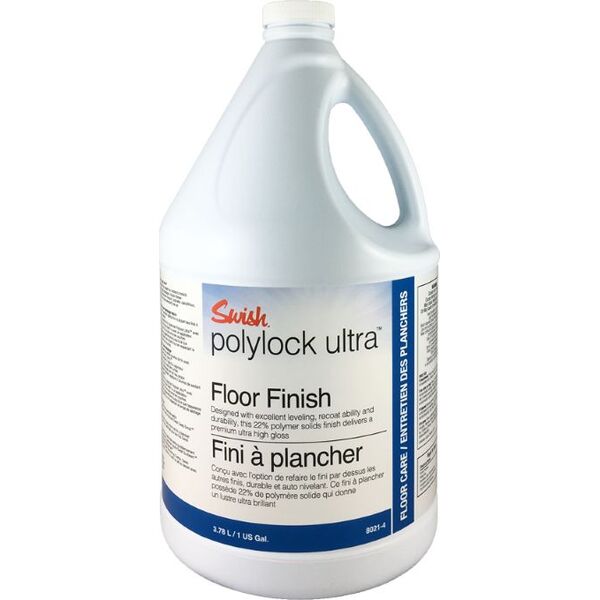 Swish Swish Poly Lock Ultra Floor Finish - Polimerowa powłoka zabezpieczająca o wysokim połysku - 3,78 l 8504170 624237802147