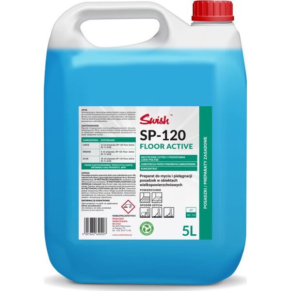 Swish Swish SP - 120 Preparat do czyszczenia powierzchni z nabłyszczaczem 5 l 8504186 5907662640207
