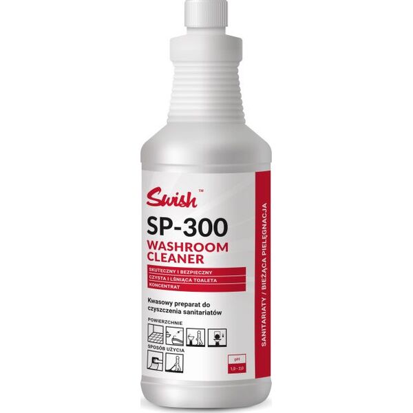 Swish Swish SP - 300 Płyn do czyszczenia łazienek 1 l 8504189 5907662640375
