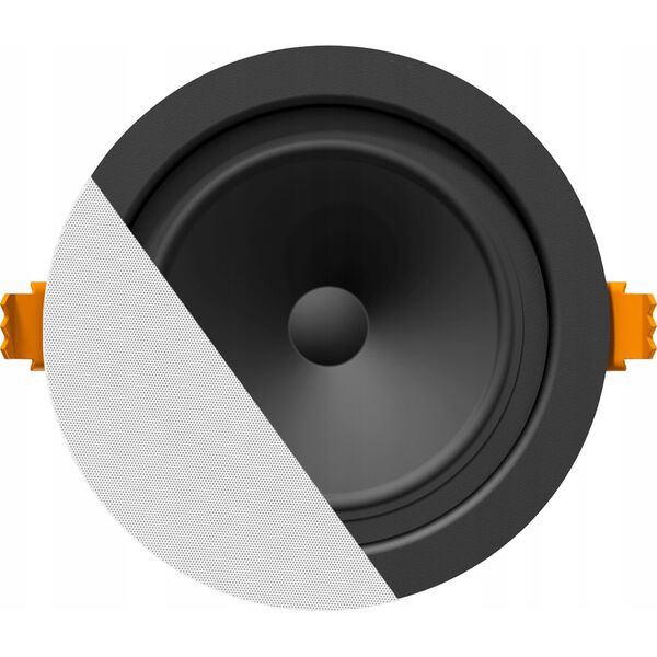 Audac AUDAC CENA306/W SpringFit™ 2,5" ceiling speaker White version - 8Ω and 100V 8541909 5414795043282