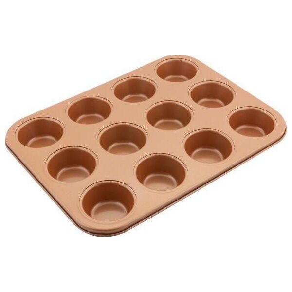 Lamart LT3092 12 MUFFIN 35,5X26,5 COPPER LAMART 8659777 8590669299737