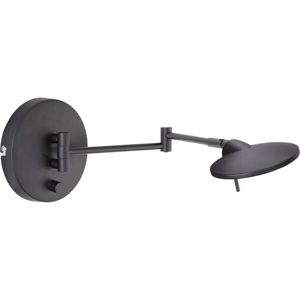 Kinkiet Trio Lampa ścienna nowoczesna czarna Trio KAZAN na wysięgniku LED 274770132 8678639 4017807390056