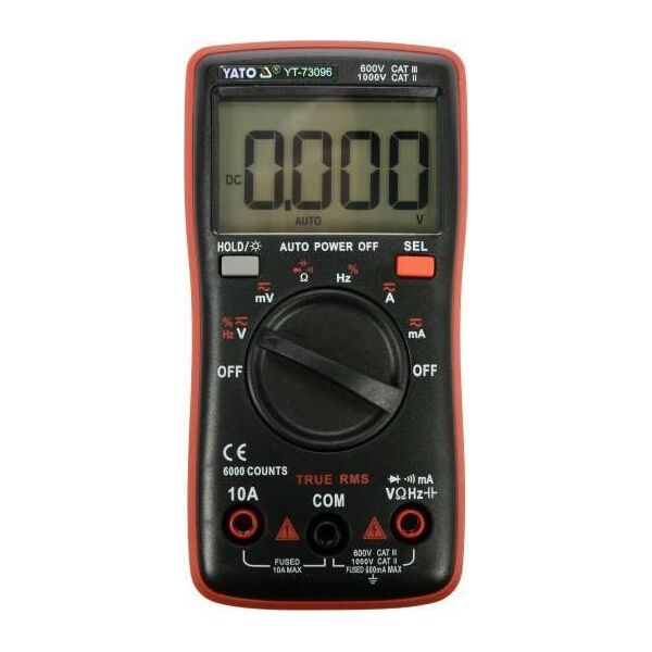Yato YATO MIERNIK CYFROWY TRUE RMS YT-73096 8686257 5906083072239