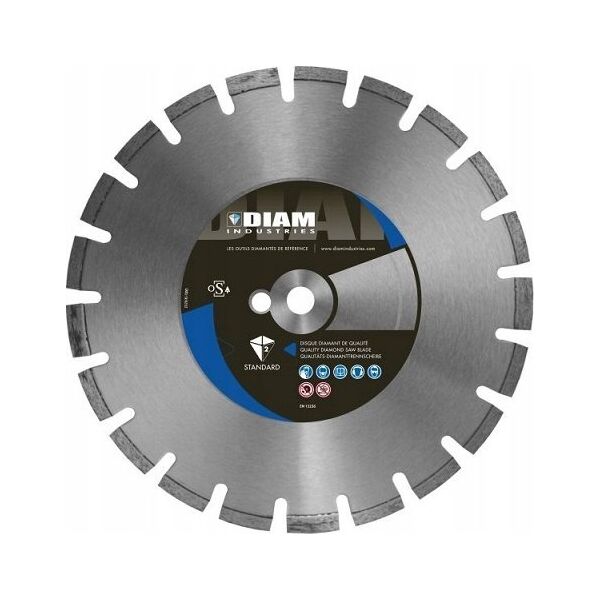 Diam Tarcza diamentowa do asfaltu 400 x 25,4/10 DIAM AS50 laser, standard + 8687495 3541340026178