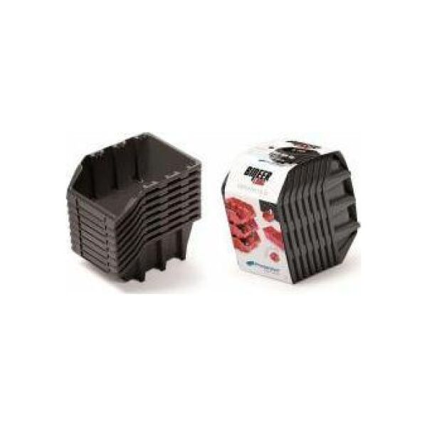 Prosperplast KUWETY 10 BINEER LONG 6SZT CZARNE 249x158x213mm KBILS25-S411 8690186 5905197287621