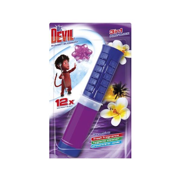 Dr Devil Dr. Devil - Odświeżacz do WC w formie krążków żelowych - Sunset Blossom 8697912 8595025817747