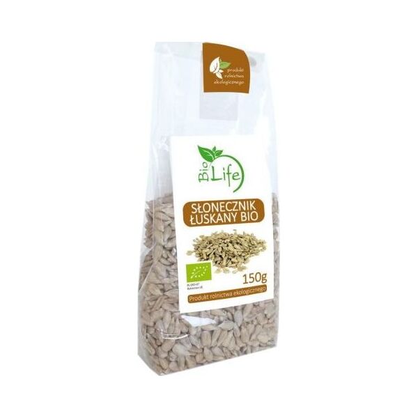 BIO LIFE Słonecznik łuskany 150g EKO Bio Life 8722901 5901785340471