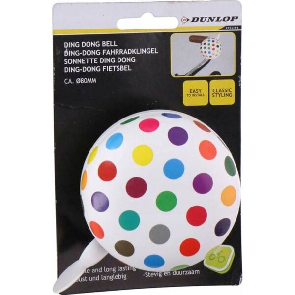 Dunlop Dunlop - Dzwonek rowerowy (Kropki 2) 8764182 5907731989503