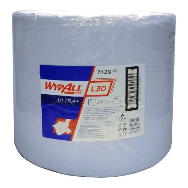 WYPALL 7426030 WYPALL L30 Czyściwo dużo rolka, niebieski 8860304 5033848003549