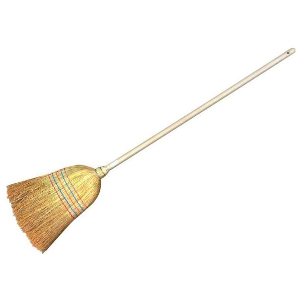 York Sorgo - Drewniana miotła ogrodowa do liści i piasku - 140 cm 8863492 5906651042473