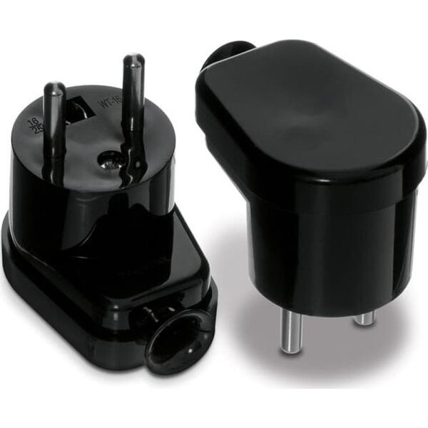 Montis Wtyczka kątowa rozbieralna WT-16 czarna Montis MT017-C Produkt POLSKI 8935630 5901811403859