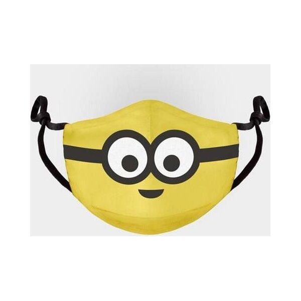 Minions - Maseczka ochronna 1 sztuka, 2 warstwy filtrujące 8995222 8718526124866