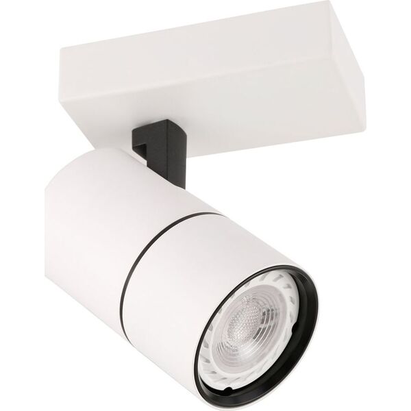 Lampa sufitowa Italux Spot natynkowy biały Italux Laconi SPL-2813-1B-WH 9027550 5900644314844