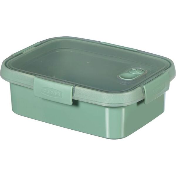 Curver Lunchbox Curver Pojemnik do Przechowywania Żywności do Mikrofali 1L Prostokątny + Sztućce EKO 9032760 3253920946072