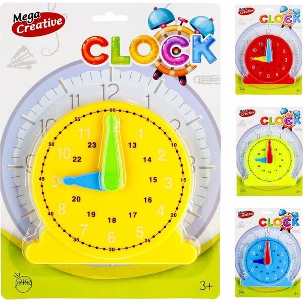 Mega Creative Zegar Edukacyjny 9057688 5908275137665