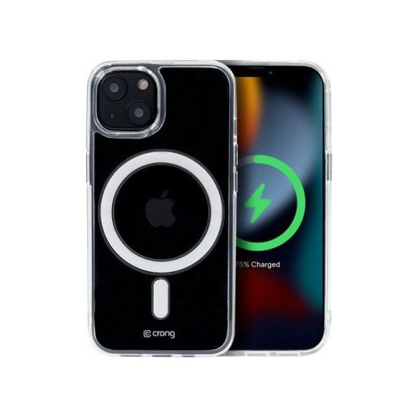 Crong Crong Clear MAG Cover - Etui iPhone 13 mini MagSafe (przezroczysty) 9223135 5904310700023