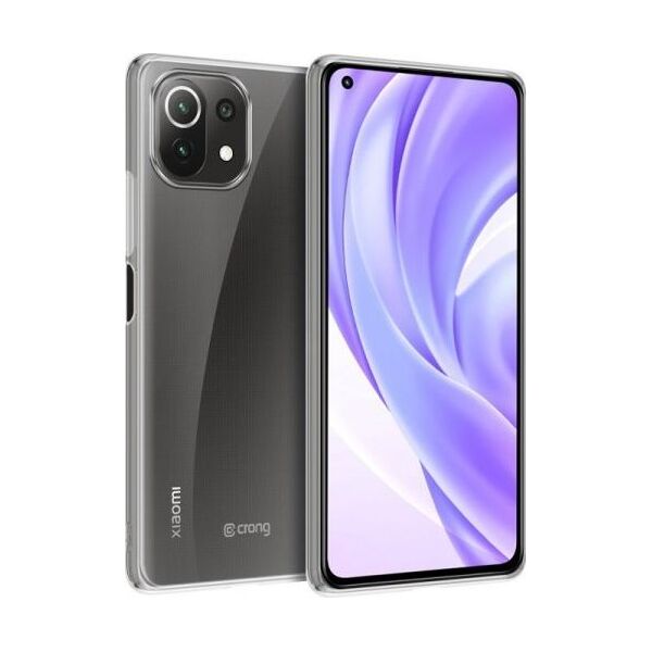 Crong Crong Crystal Slim Cover Etui Xiaomi Mi 11 Lite 5G (przezroczysty) 9223141 5904310700337
