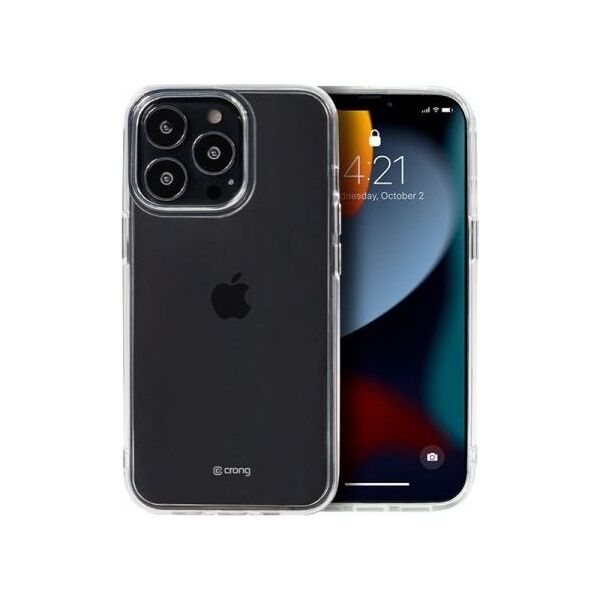 Crong Crong Crystal Slim Cover - Etui iPhone 13 Pro Max (przezroczysty) 9223142 5904310700221