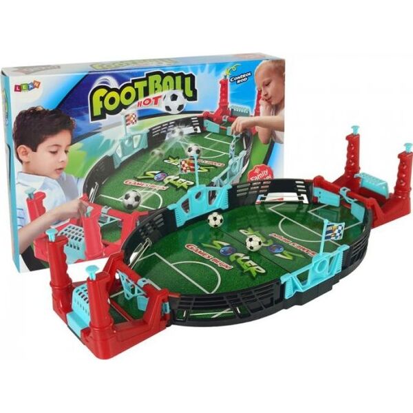Lean Sport Gra Zręcznościowa Stołowa Mini Piłka Nożna Piłkarzyki Bramka 9257538 5904204754804
