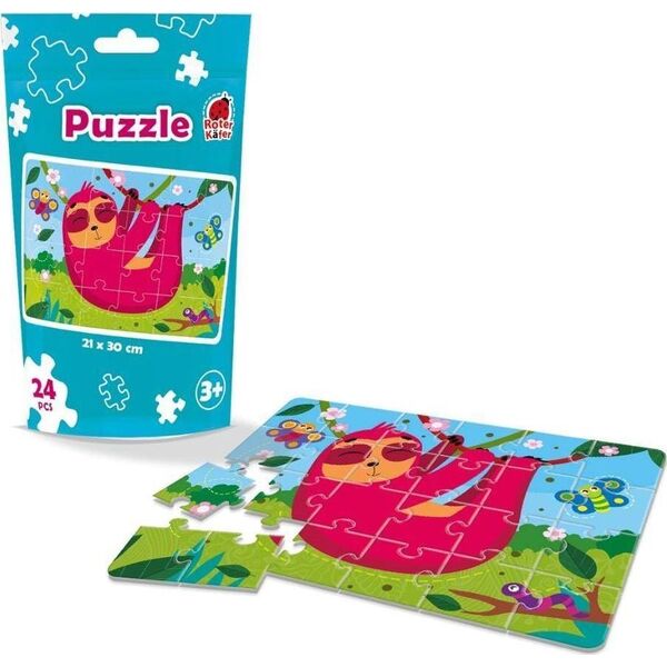 Roter Kafer Puzzle edukacyjne - Leniwiec 9293186 5903858960630