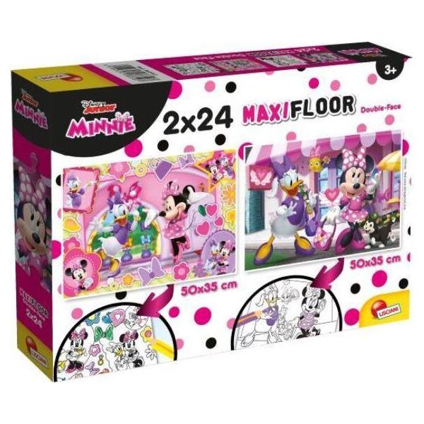 Lisciani Puzzle Supermaxi 2x24 Minnie 9353309 8008324086597
