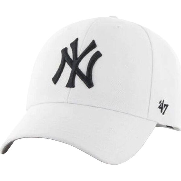 47 Brand 47 Brand New York Yankees MVP Cap B-B-MVPSP17WBP-WH białe One size 9355038 191119726933