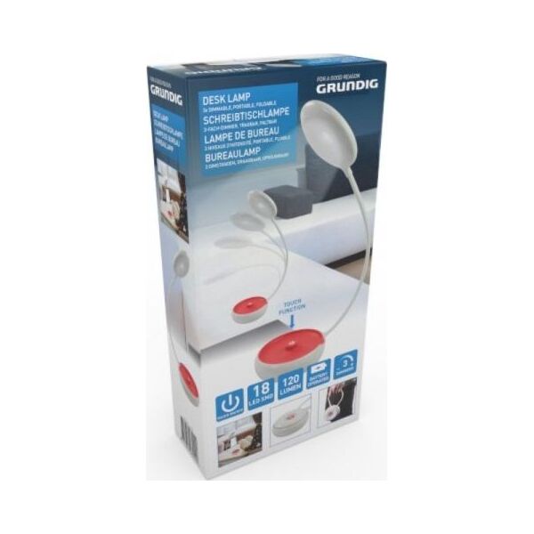 Lampka biurkowa Grundig pomarańczowa  (8711252032290ORANGE) 9381768 5904501200172