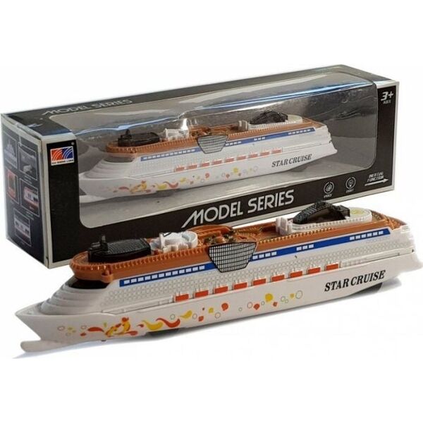 Lean Sport Import LEANToys Statek Okręt na Baterie ze Światłami i Dźwiękami 9382241 5904665997192