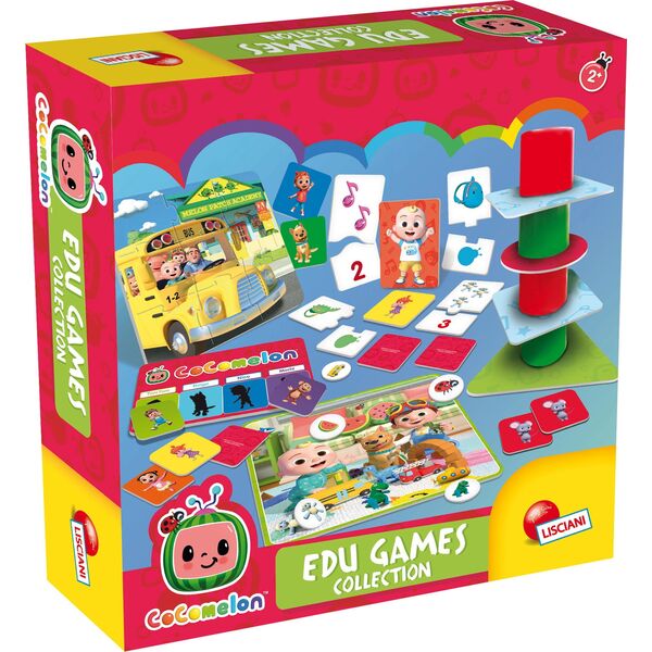 Lisciani Cocomelon - Kolekcja gier edukacyjnych 9499169 8008324090914