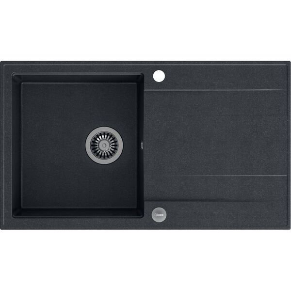 Zlewozmywak Quadron EVAN 111 GraniteQ black diamond/elementy stalowe 9500772 5904310991865