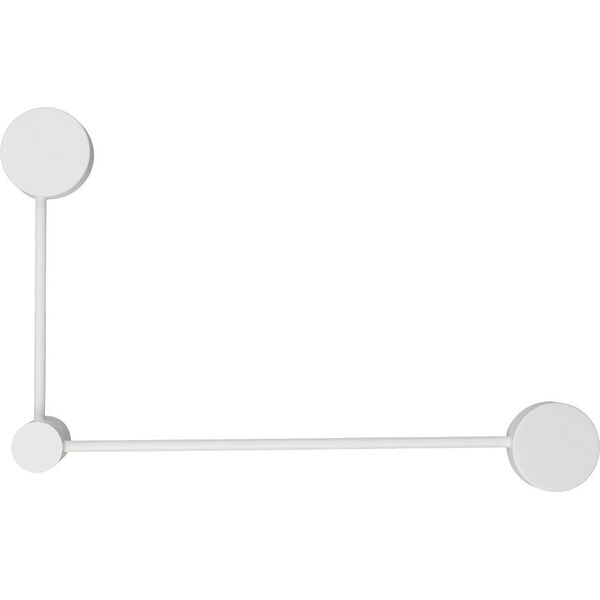 Kinkiet Nowodvorski Lampa na ścianę LED Ready do pokoju dziennego biały Nowodvorski ORBIT 7801 9534009 5903139780193