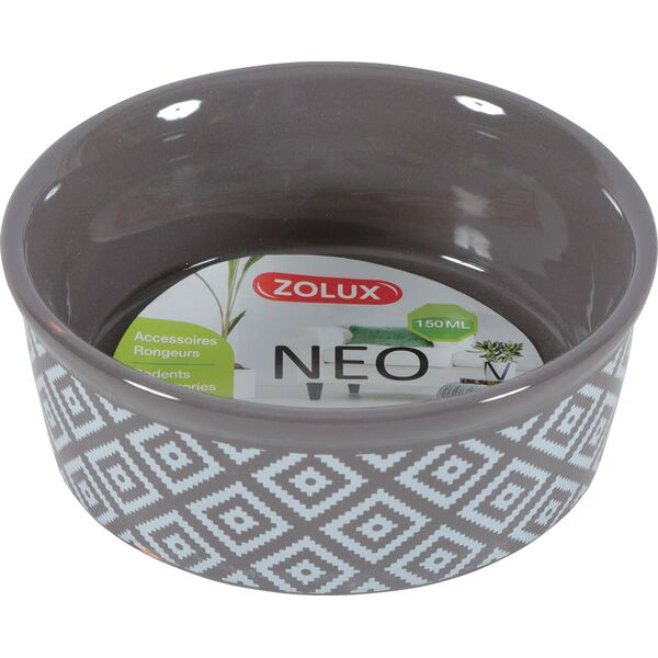 Zolux Miska gres dla gryzonia NEO 150 ml kol. szary 9539793 3336022066814