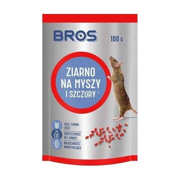 Bros Ziarno na myszy i szczury 100 g 9541221 5904517329249