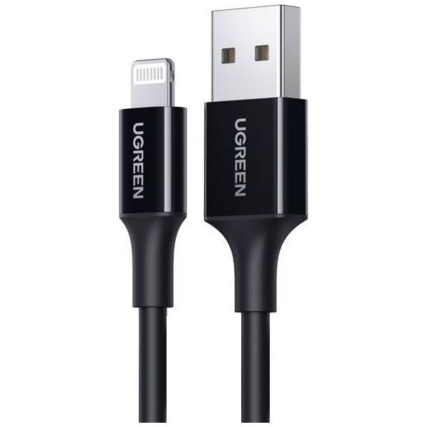 Kabel USB Ugreen USB-A - Lightning 2 m Czarny (UGR1136BLK) 9581609 6957303888238