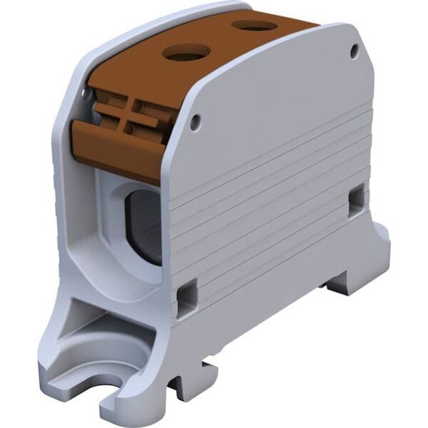 Simet Złączka szynowa gwintowa Al/Cu STB 50 (87310) SIMBLOCK brązowy 81001015 9624862 5907813233104